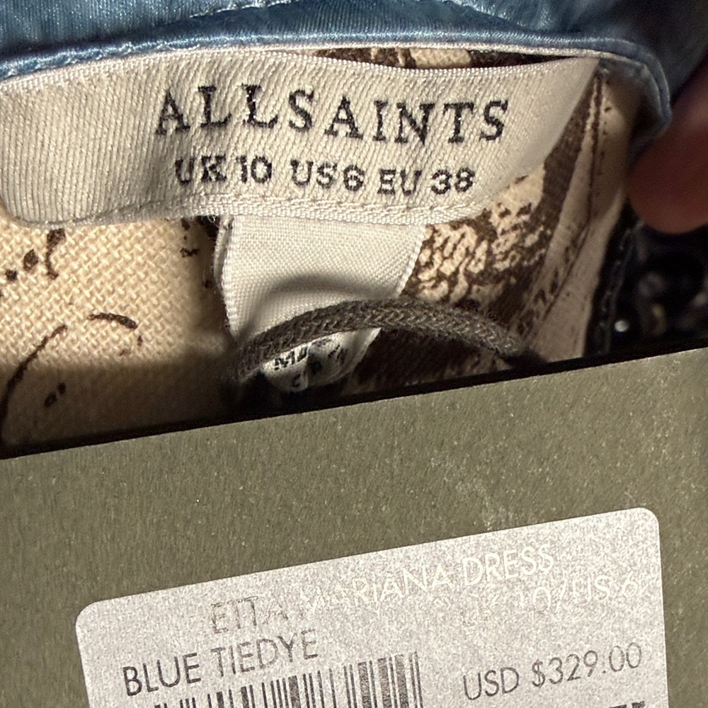All Saints NWT Maxi Dress - Picture 2 of 10